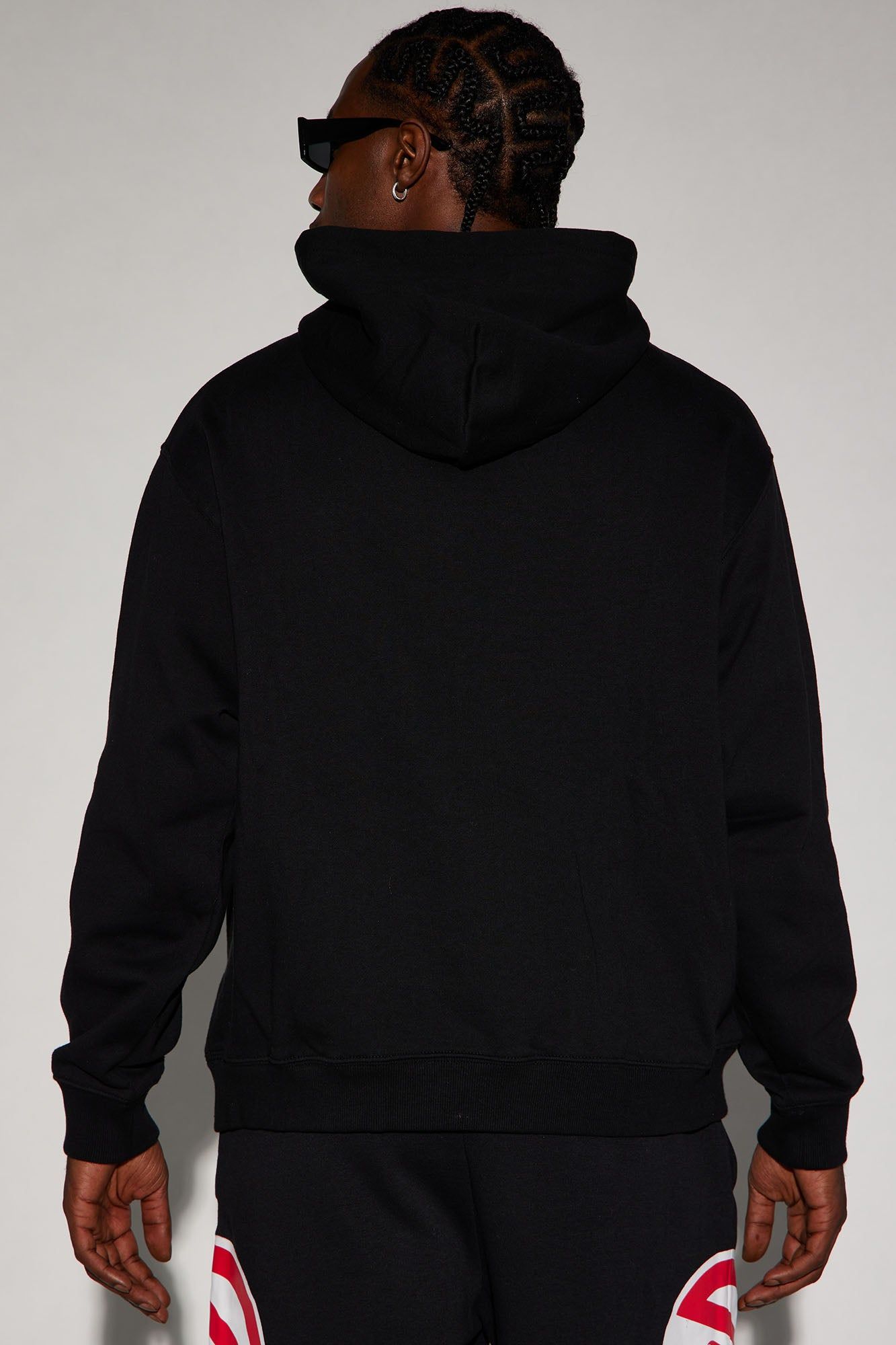 Tyson Hoodie With Snap Button - Black sold by Fashion Nova product image thumbnail 5