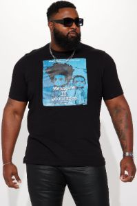 Boondocks Menace's Short Sleeve Tee - Black sold by Fashion Nova
