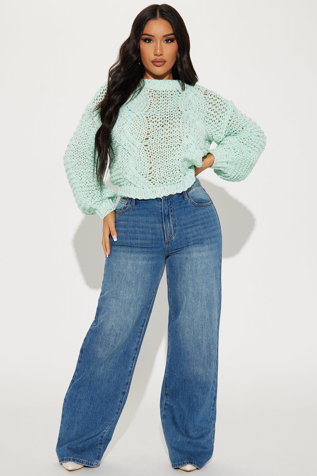 Ice Cream Dream Sweater - Mint sold by Fashion Nova product image thumbnail 2