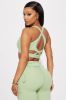Core Super Soft Sports Bra - Sage sold by Fashion Nova