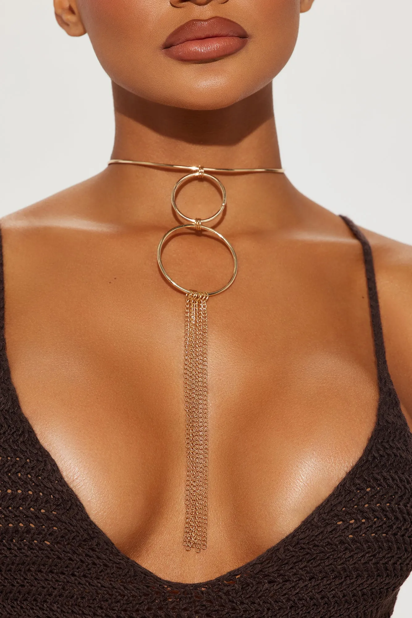 Upscale Living Necklace - Gold sold by Fashion Nova