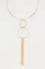 Upscale Living Necklace - Gold sold by Fashion Nova
