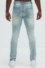Take It Away Ripped Skinny Jeans - Light Wash sold by Fashion Nova