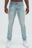 Take It Away Ripped Skinny Jeans - Light Wash sold by Fashion Nova