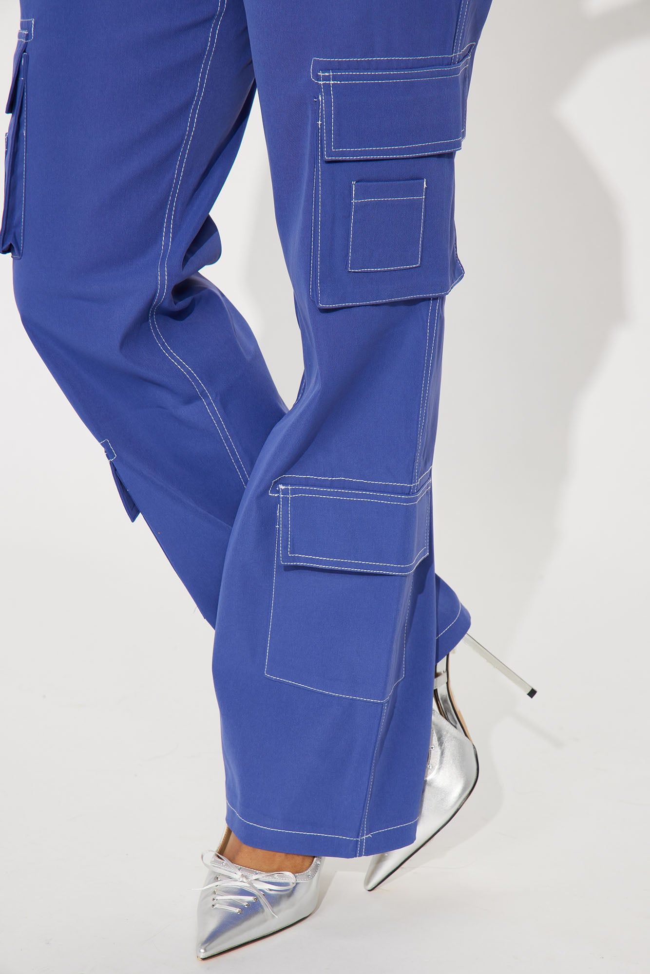 Totally Candid Cargo Pant Set - Navy sold by Fashion Nova product image thumbnail 4