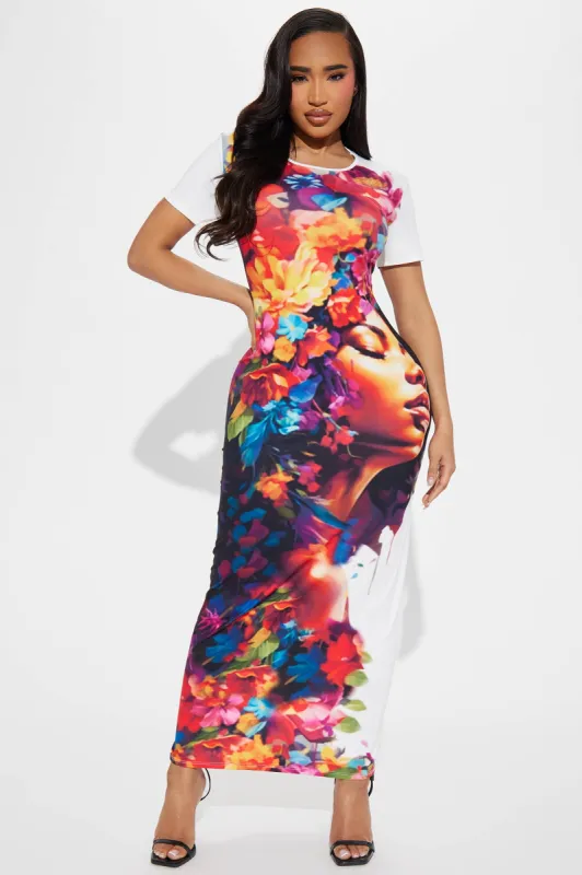 Jasmine Maxi Dress - Multi Color sold by Fashion Nova