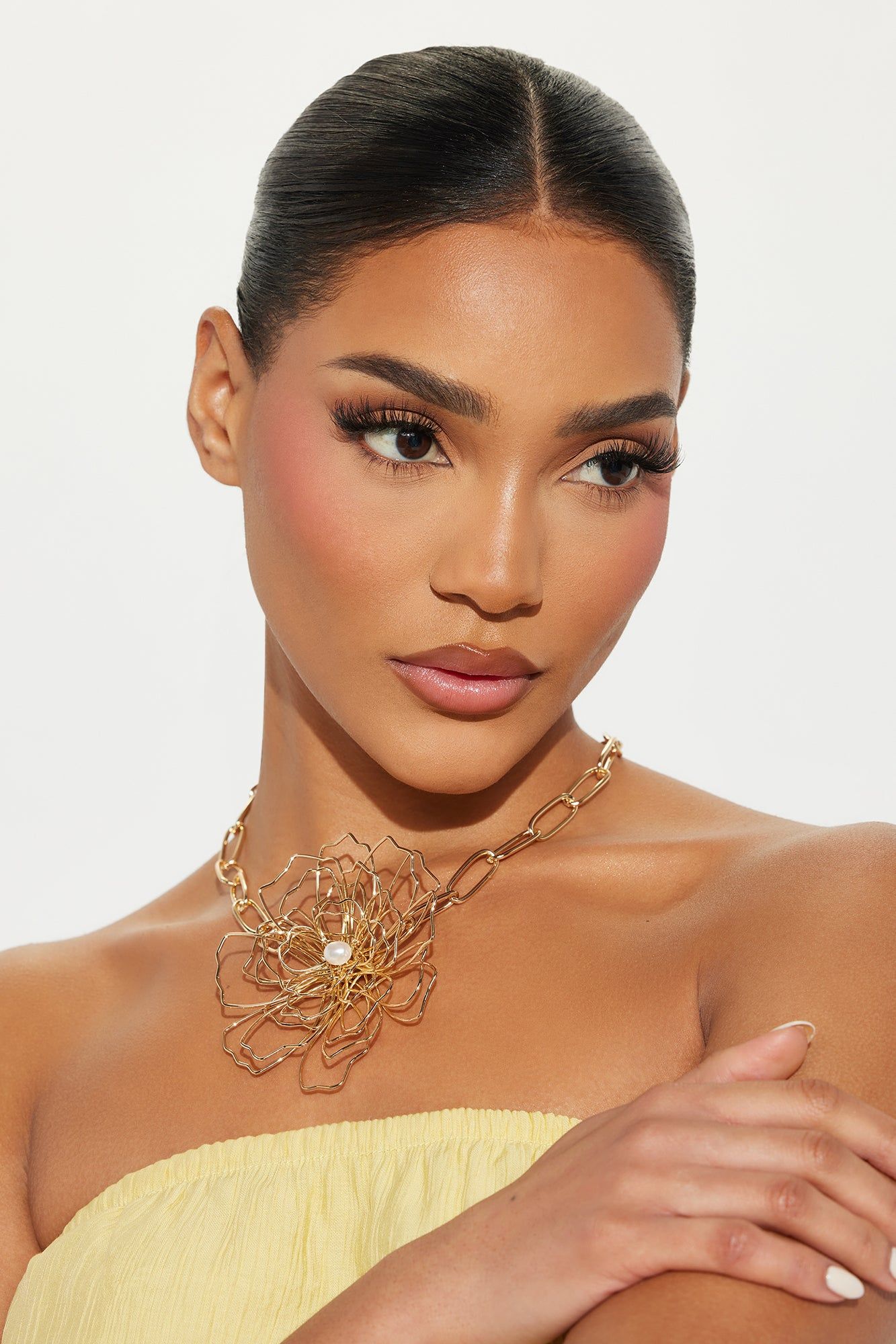 Time To Blossom Necklace - Gold sold by Fashion Nova product image thumbnail 2