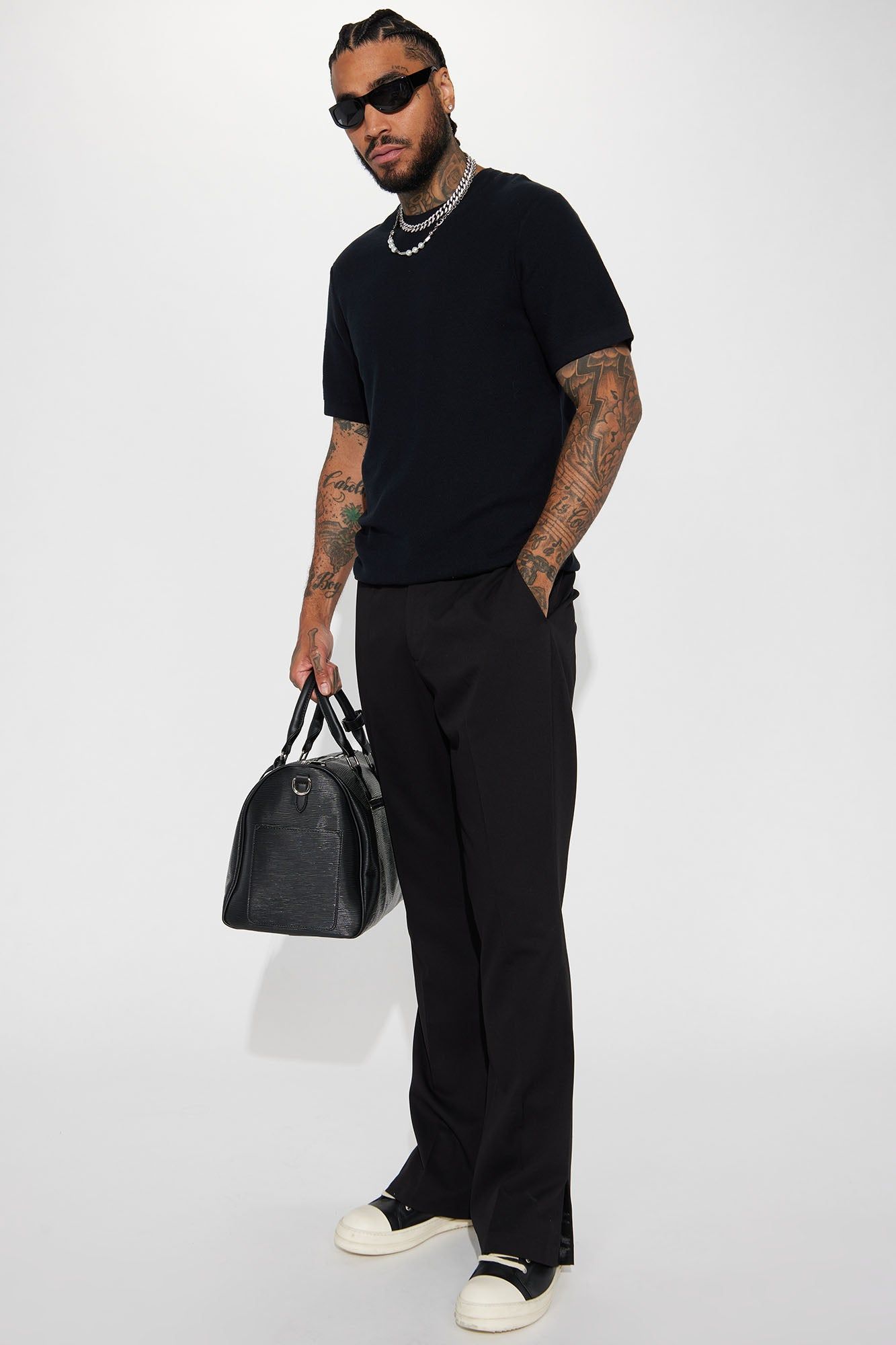 Classic Sweater Tee - Black sold by Fashion Nova product image thumbnail 3