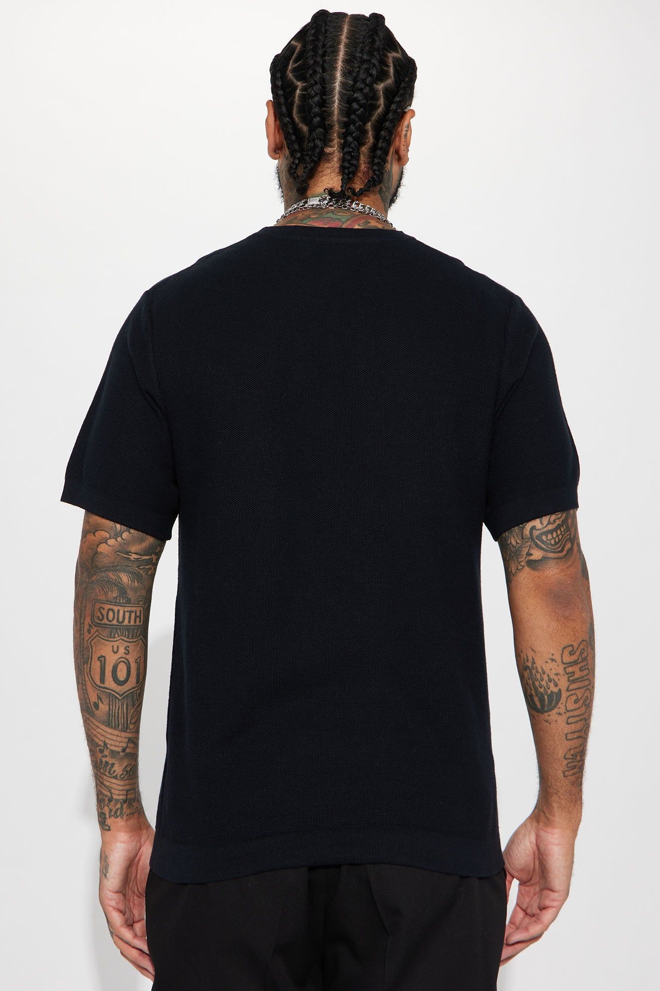 Classic Sweater Tee - Black sold by Fashion Nova product image thumbnail 4