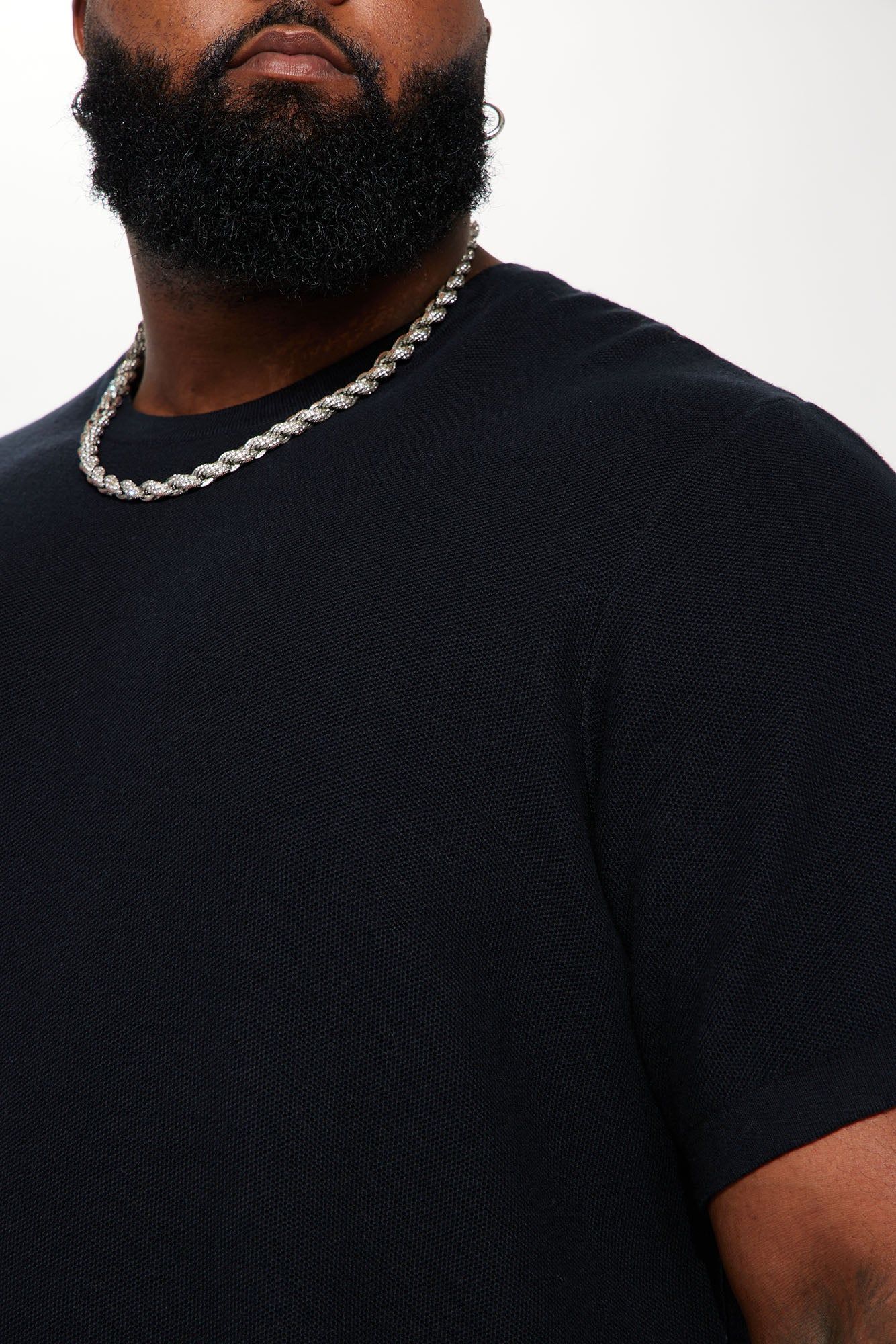 Classic Sweater Tee - Black sold by Fashion Nova product image thumbnail 6