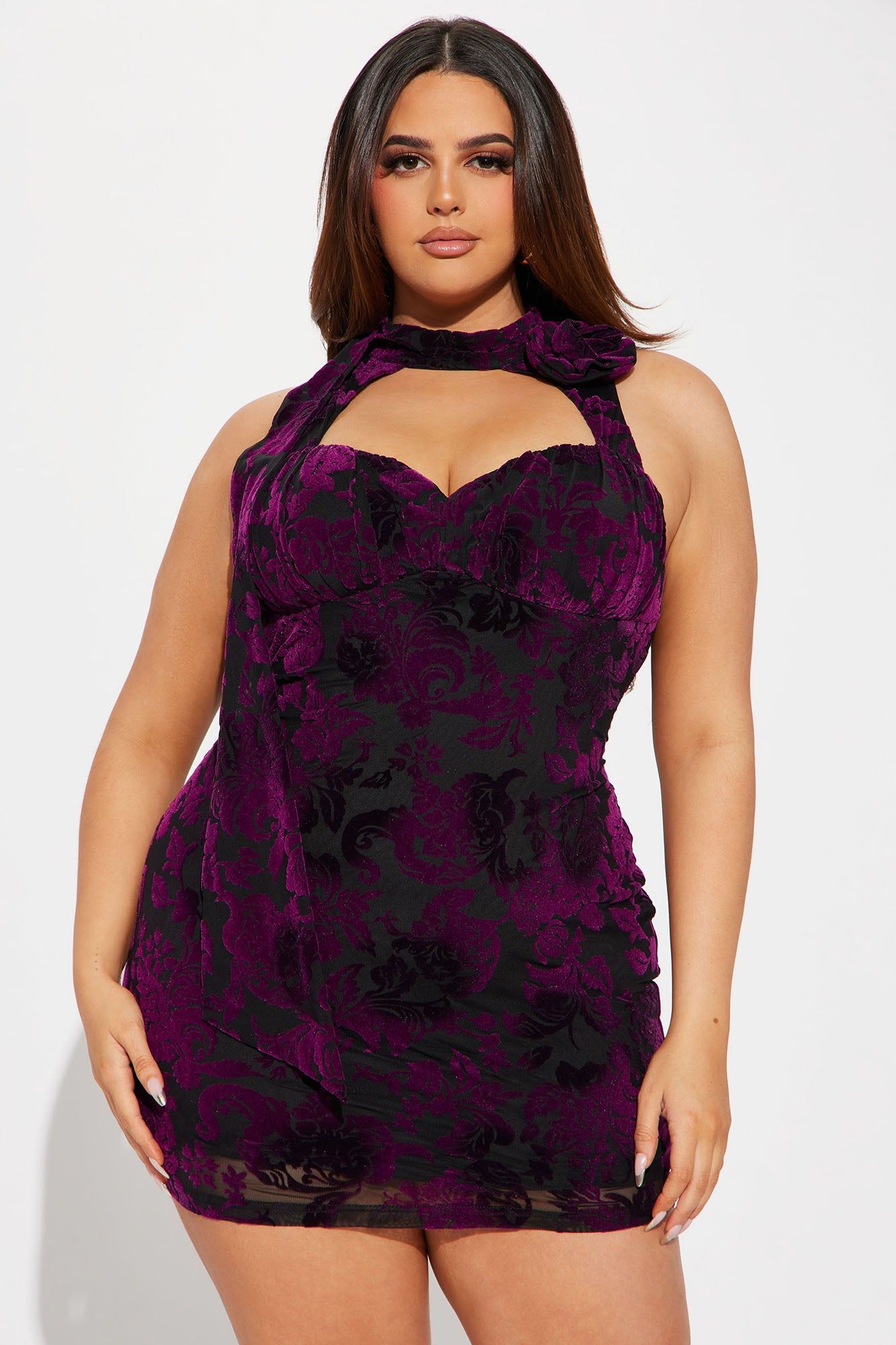 Lia Rose Mini Dress - Purple sold by Fashion Nova product image thumbnail 4