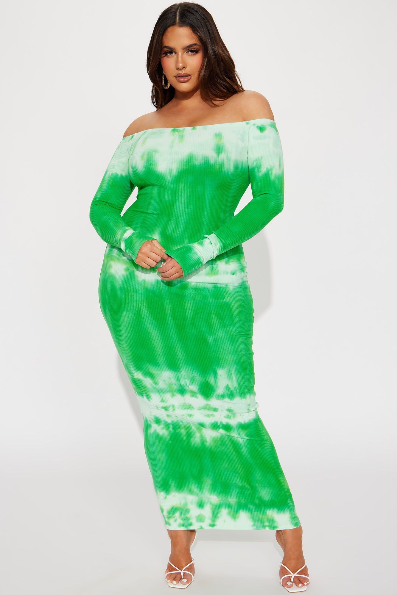 Eccentric Bizarre Maxi Dress - Lime sold by Fashion Nova product image thumbnail 4