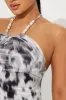 Luna Velvet Maxi Dress - Black/combo sold by Fashion Nova