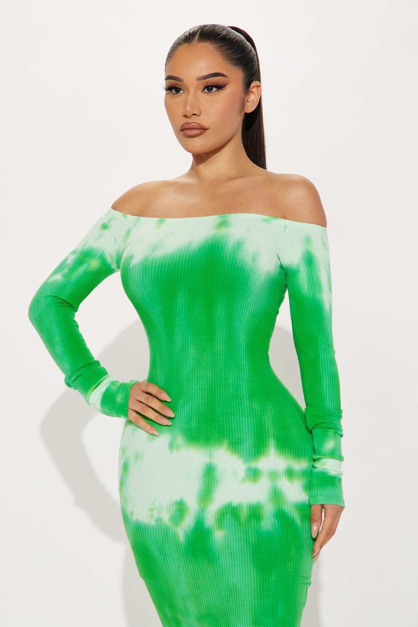 Eccentric Bizarre Maxi Dress - Lime sold by Fashion Nova product image thumbnail 2
