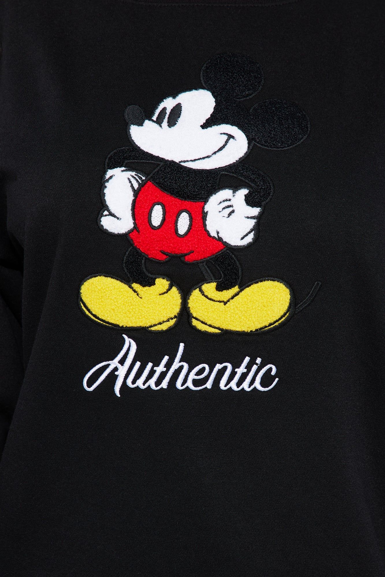 Mickey Mouse Vintage Crew Neck Sweatshirt - Black sold by Fashion Nova product image thumbnail 4