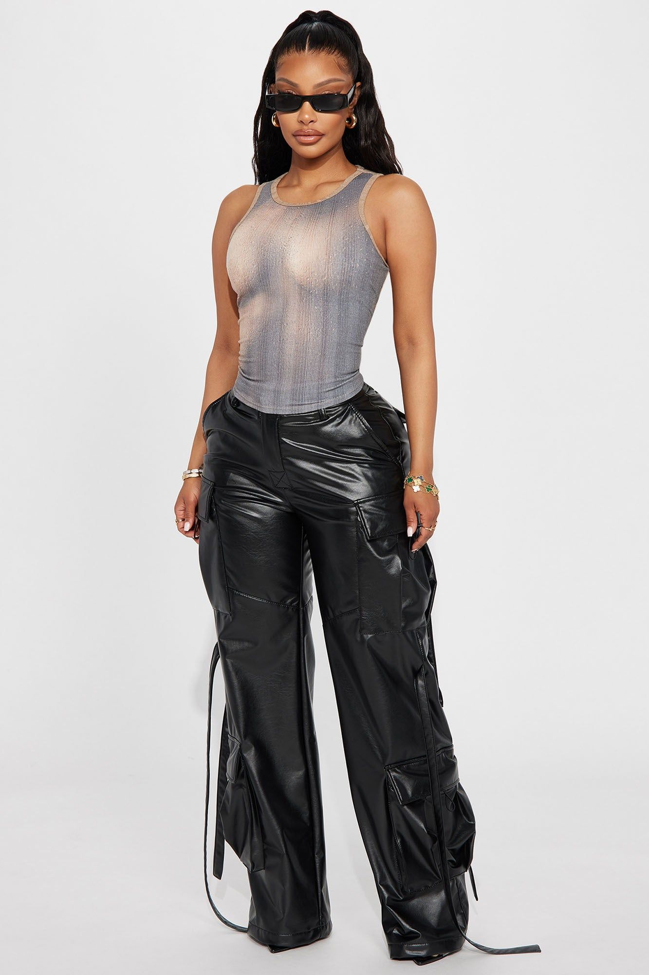 Your Eyes Only Top - Taupe/combo sold by Fashion Nova product image thumbnail 2