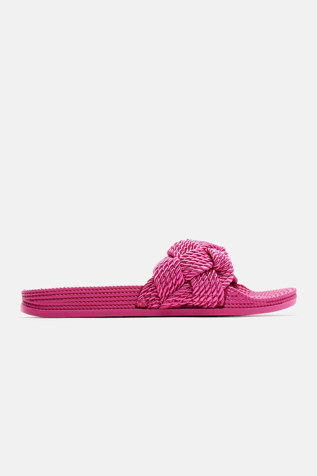 Zarela Flat Sandals - Pink sold by Fashion Nova product image thumbnail 4
