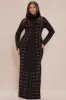 Vixen Studded Maxi Dress - Black sold by Fashion Nova