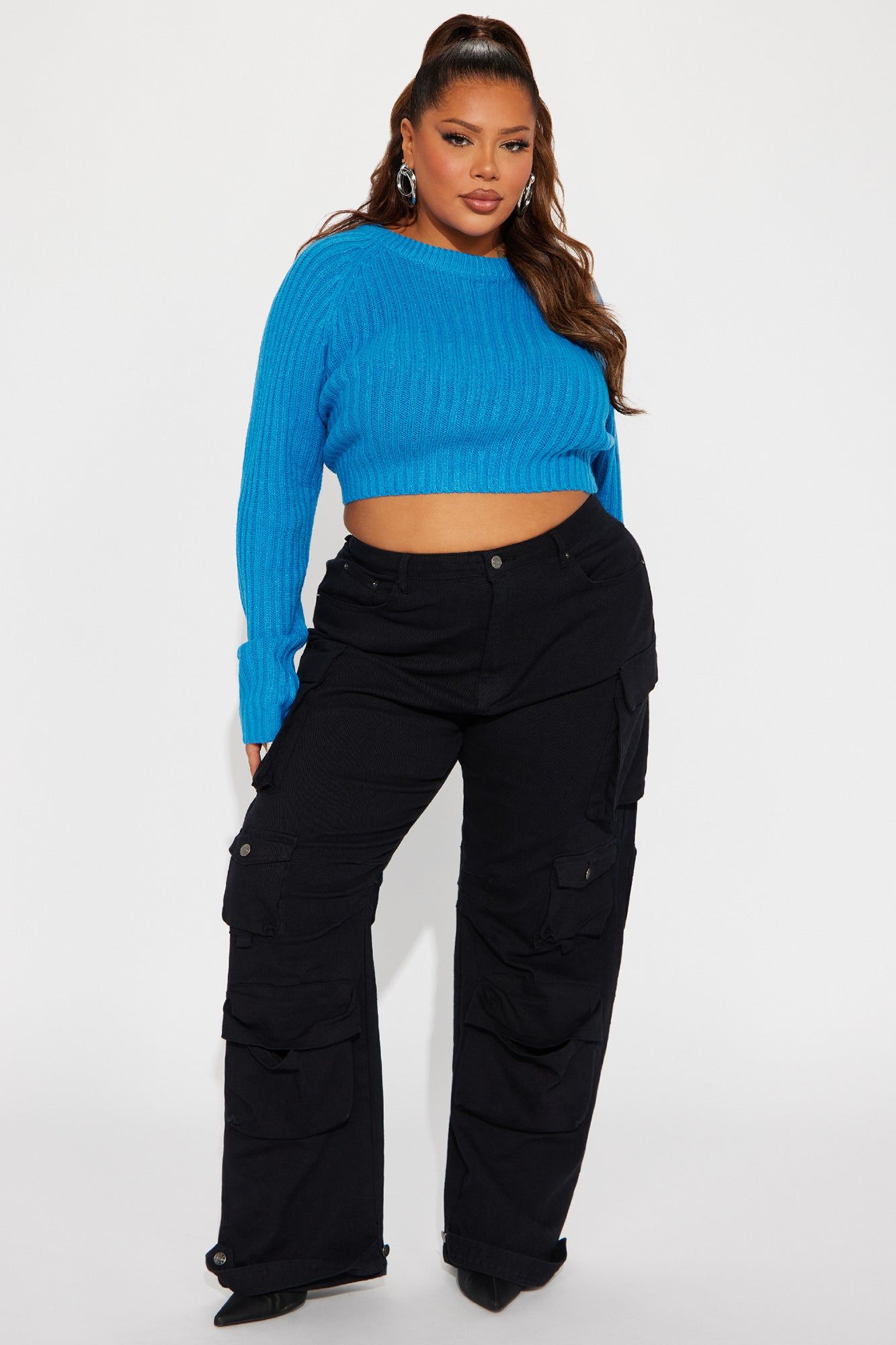 The Ultimate Staple Sweater - Blue sold by Fashion Nova product image thumbnail 5