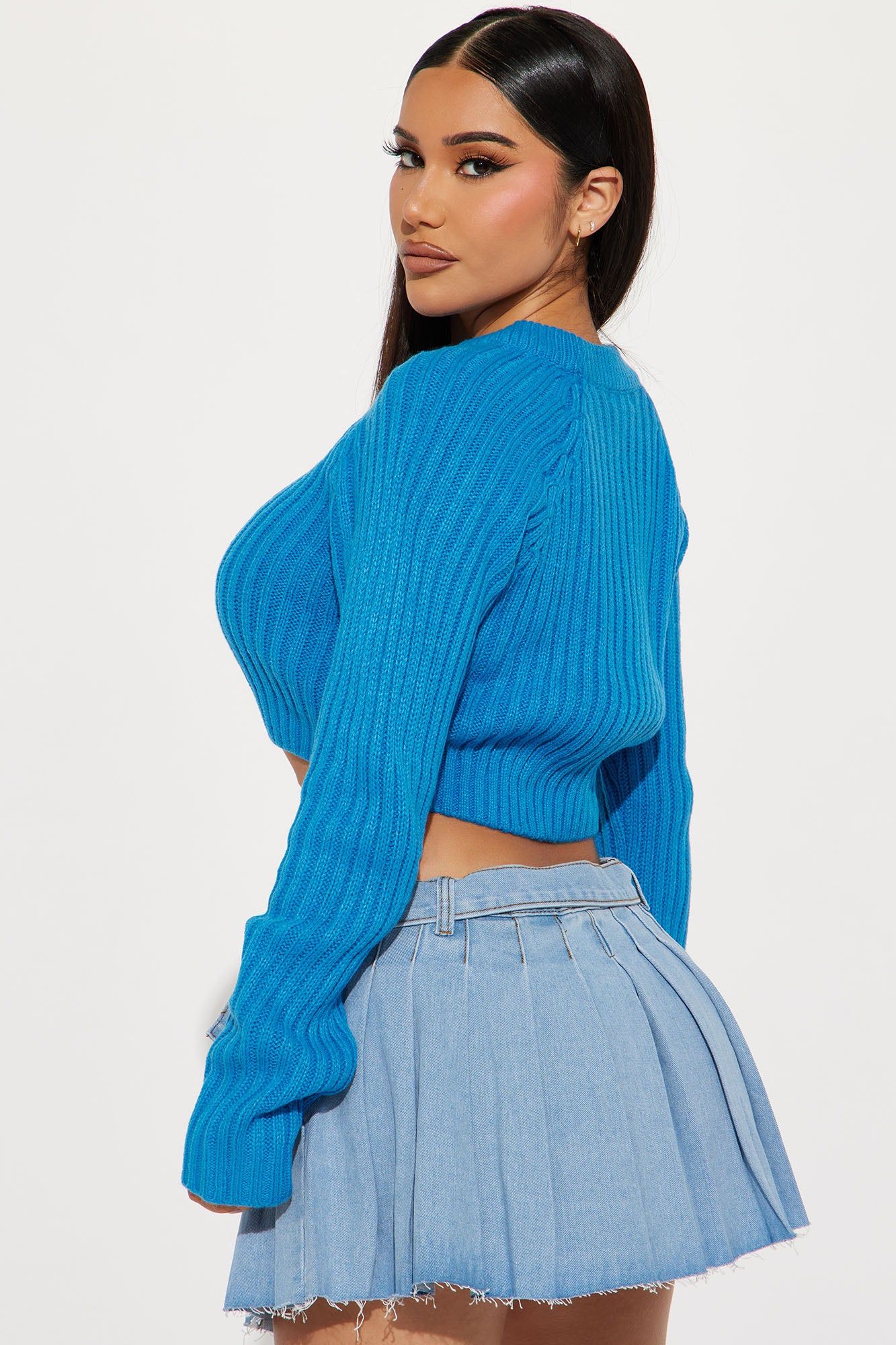 The Ultimate Staple Sweater - Blue sold by Fashion Nova product image thumbnail 3