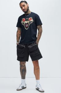 WWE Stone Cold Don't Trust Anybody Short Sleeve Tee - Black sold by Fashion Nova