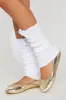 Miss Bella Legwarmers - White sold by Fashion Nova