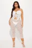 Current Mood Lace Capri Legging - Cream sold by Fashion Nova