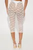 Current Mood Lace Capri Legging - Cream sold by Fashion Nova
