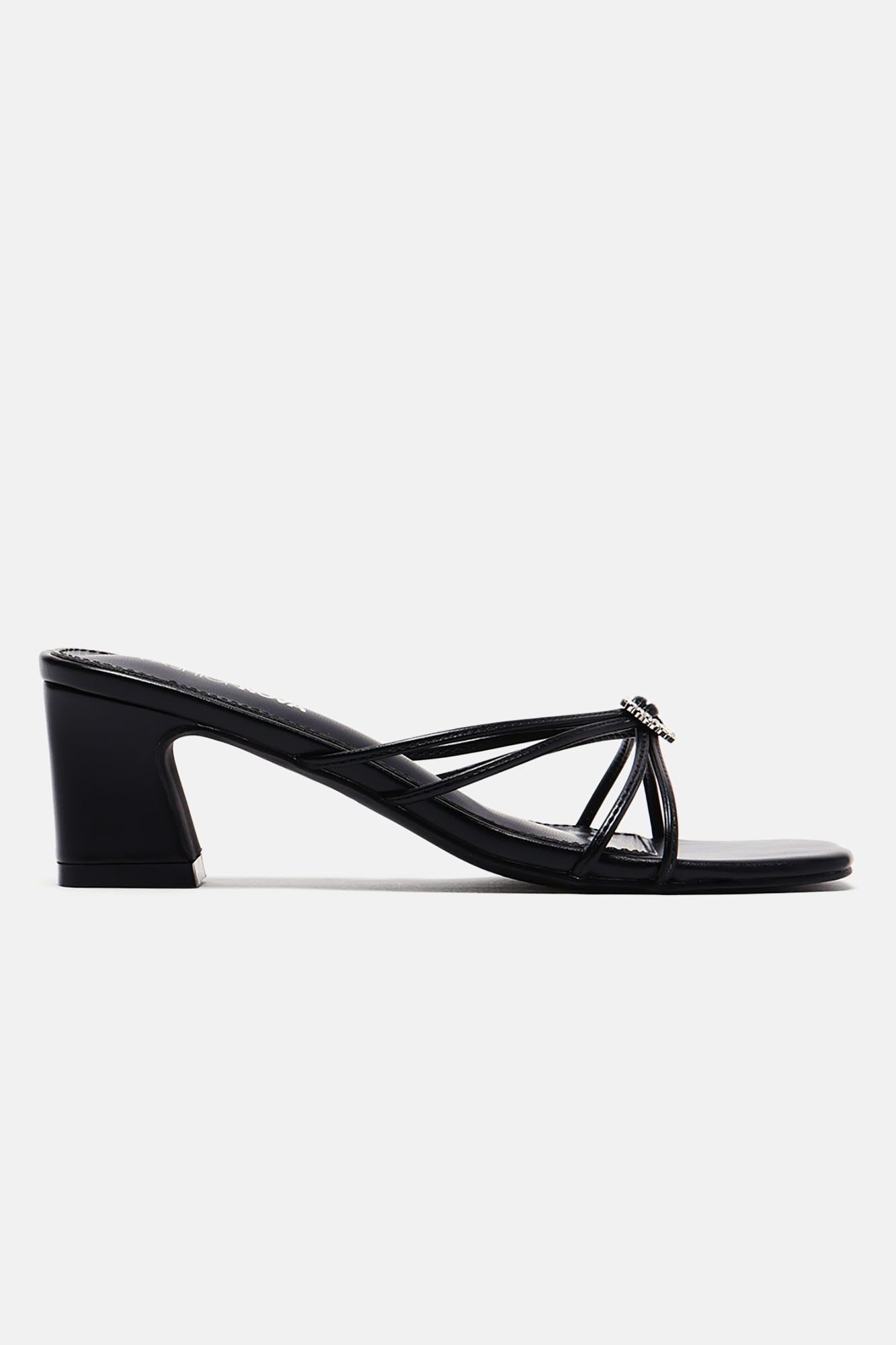 Dreamer Heart Mules - Black sold by Fashion Nova product image thumbnail 4