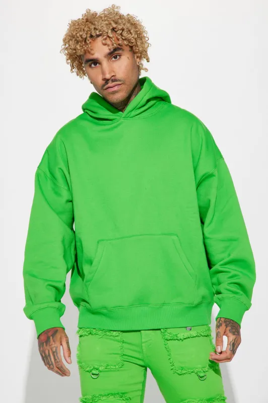 Tyson Oversized Heavyweight Hoodie - Green sold by Fashion Nova