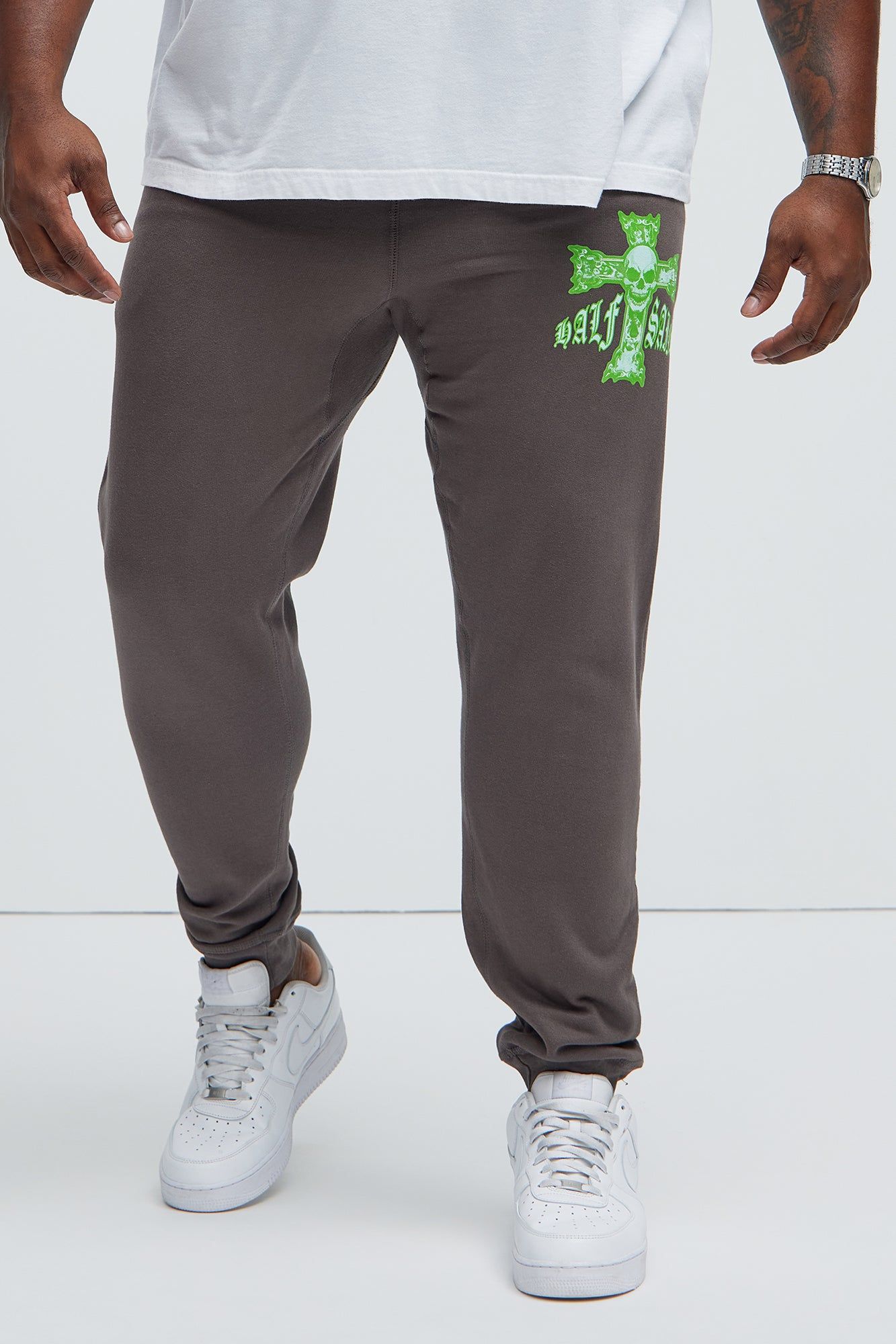 Half Saint Jogger - Charcoal sold by Fashion Nova product image thumbnail 5
