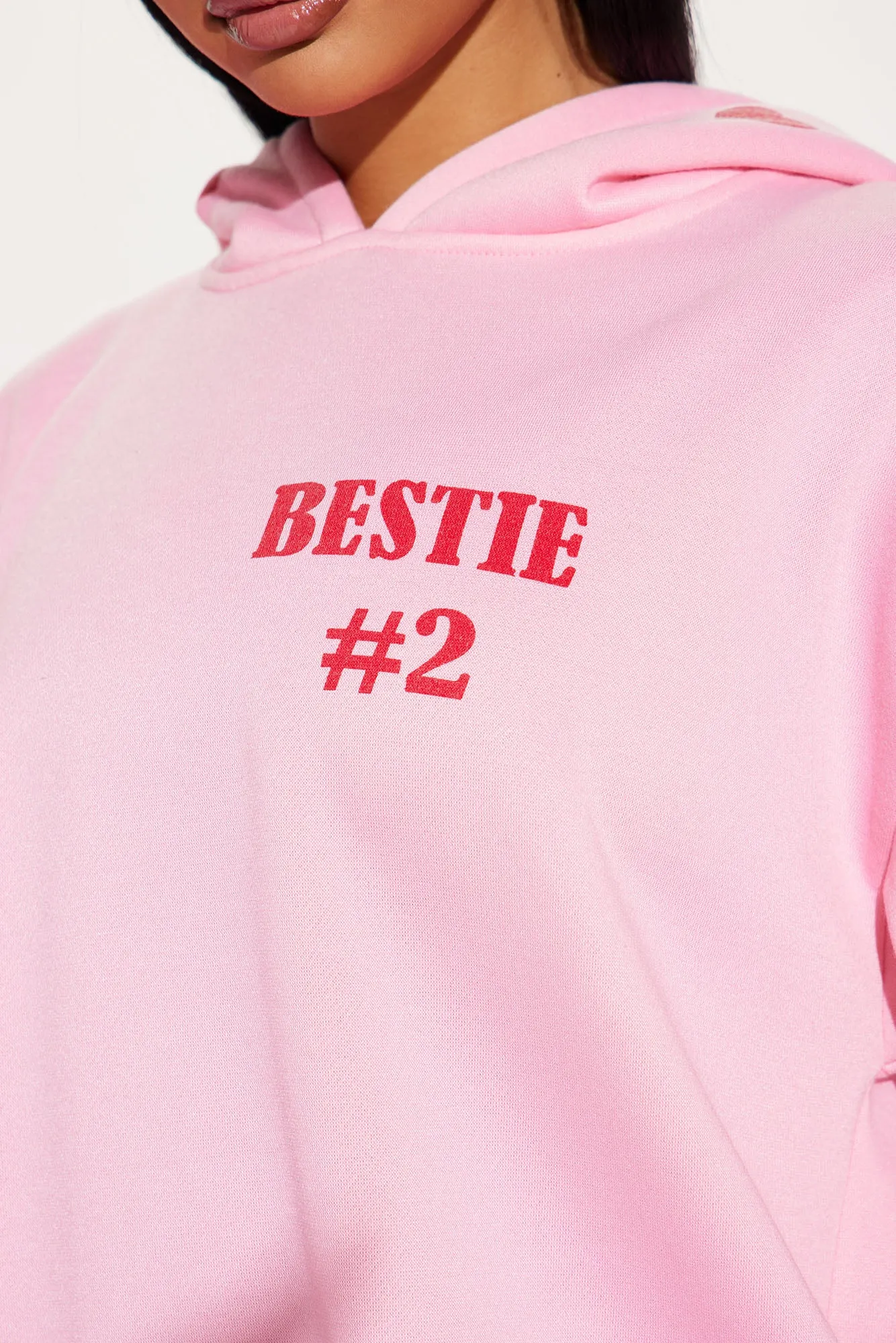 That's My Bestie Coupled Hoodie - Pink sold by Fashion Nova product image thumbnail 4