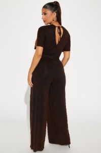 Give Me Space Jumpsuit - Brown sold by Fashion Nova