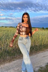 Tall Get It Straight Slouch Fit Jeans - Medium Blue Wash sold by Fashion Nova
