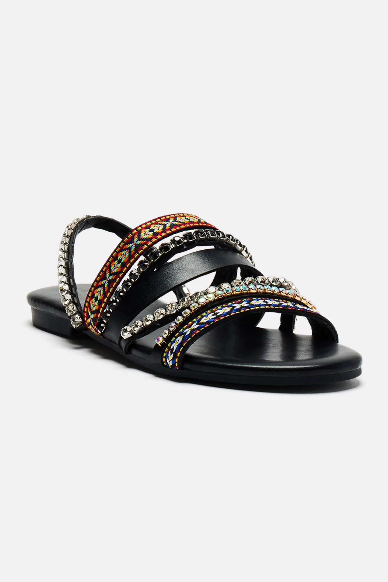 Manifesting Needs Flat Sandals - Black sold by Fashion Nova product image thumbnail 2