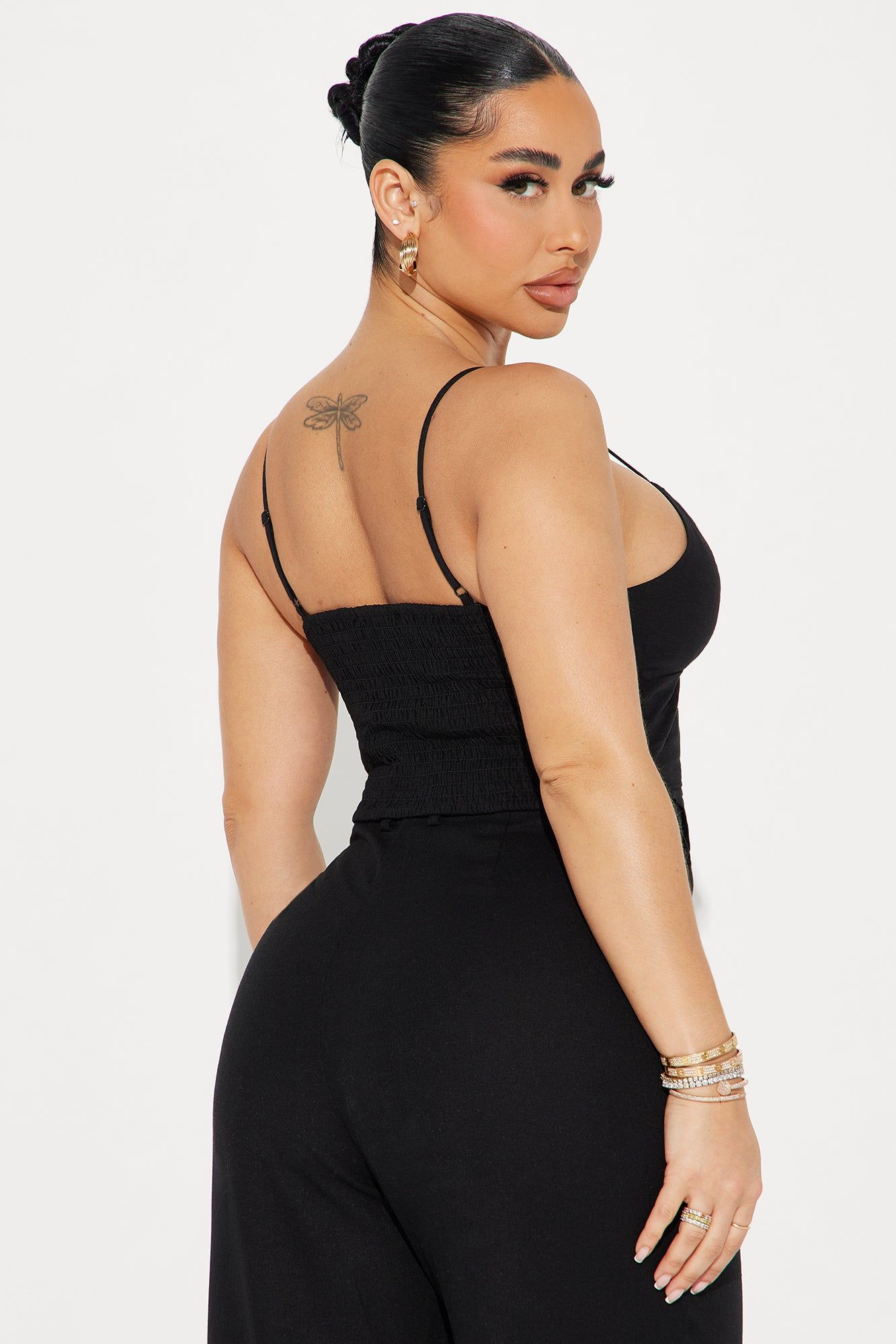My Way Linen Top - Black sold by Fashion Nova product image thumbnail 3