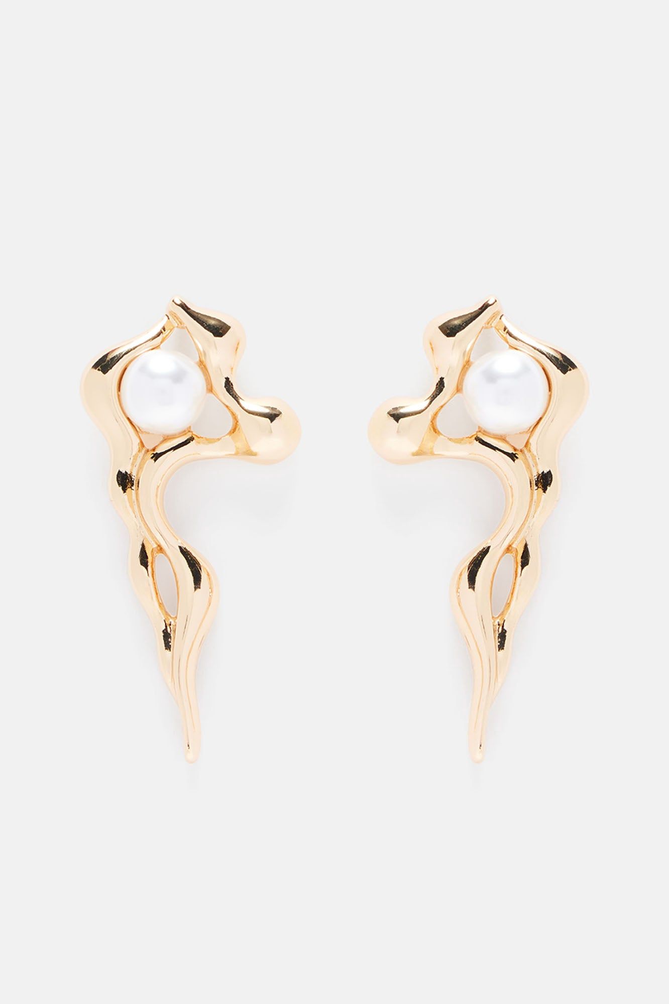 Always On The Move Earrings - Gold sold by Fashion Nova product image thumbnail 3