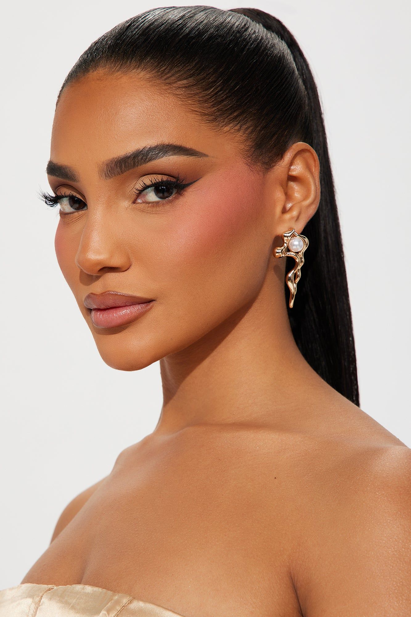 Always On The Move Earrings - Gold sold by Fashion Nova product image thumbnail 2