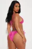 Miami Memories Metallic Underwire 2 Piece Bikini - Hot Pink sold by Fashion Nova