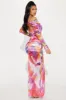 All You Need Mesh Skirt Set - Multi Color sold by Fashion Nova