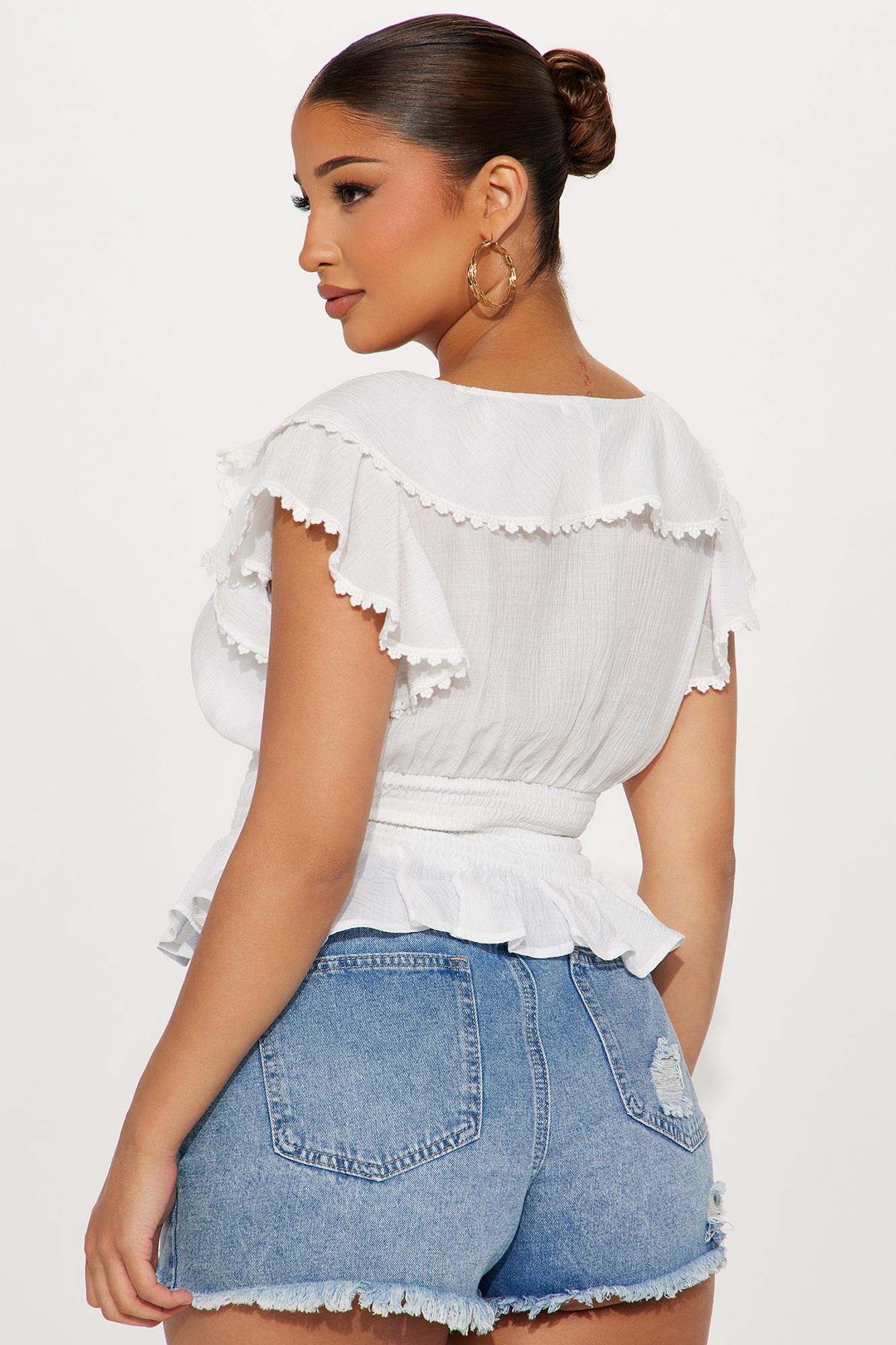 Paityn Top - White sold by Fashion Nova product image thumbnail 3