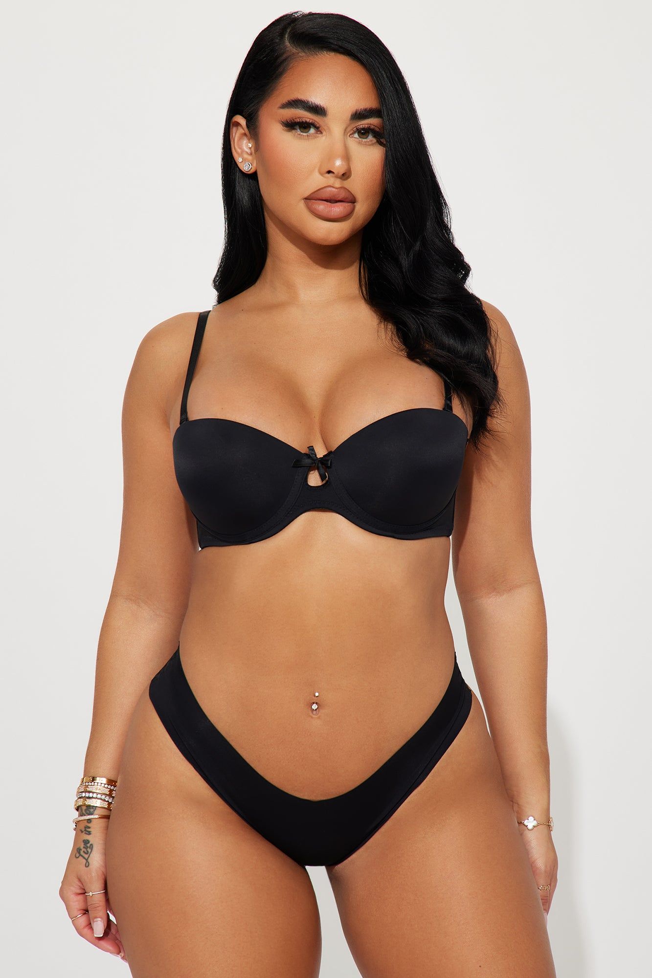 Visible Difference Strapless Multiway Bra - Black sold by Fashion Nova product image thumbnail 2