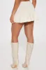 Sweeter Times Pleated Micro Mini Skirt - Cream sold by Fashion Nova