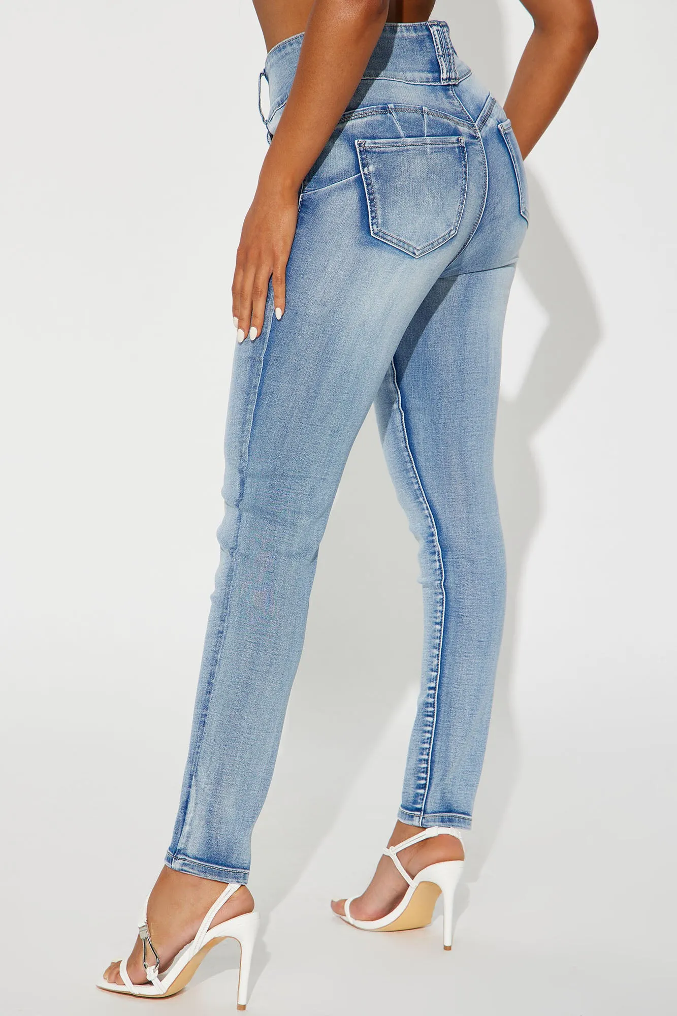 Irreplaceable Stretch Booty Lifting Jeans - Medium Wash sold by Fashion Nova product image thumbnail 3