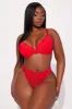 Nova Lace Push Up Bra - Red sold by Fashion Nova