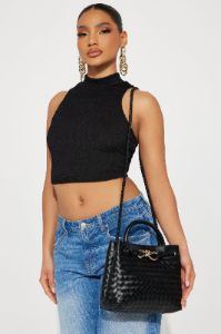 Calista Handbag  - Black sold by Fashion Nova