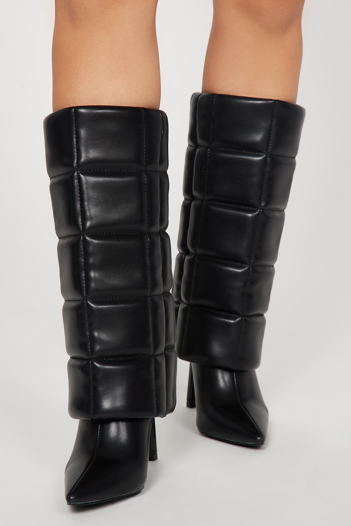 Briella Knee High Boots - Black sold by Fashion Nova product image thumbnail 2