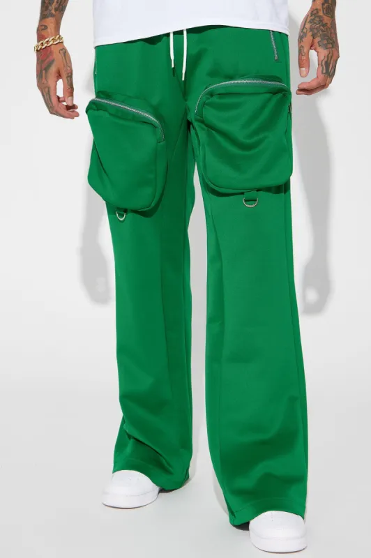Gotta Run Flared Sweatpant - Kelly Green sold by Fashion Nova