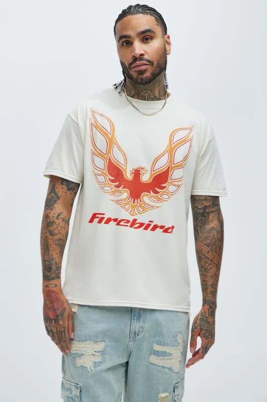 Pontiac 1980 Firebird Short Sleeve Tee - Cream sold by Fashion Nova