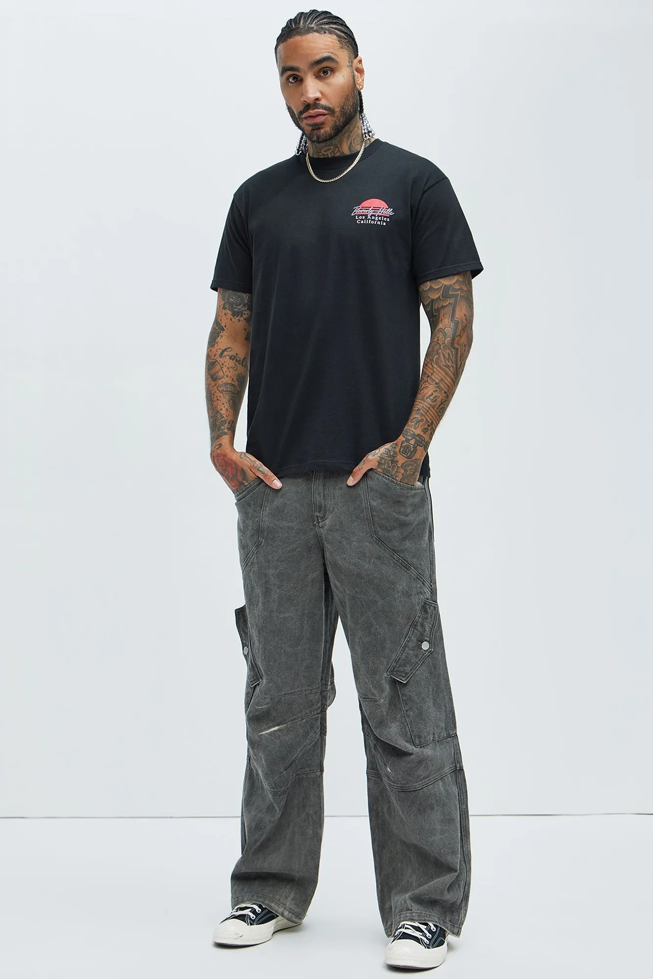 Beverly Hills Tiger Short Sleeve Tee - Black sold by Fashion Nova product image thumbnail 2